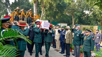Watch: Mortal remains of CDS Gen Bipin Rawat, his wife Madhulika, 11 other personnel arrived in Delhi