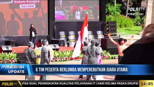 PRESISI Update 14.00 WIB : Live Report Natania Grand Final Lomba Unjuk Rasa Piala Kapolri 2021