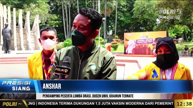 Live Report - Wawancara Grand Finalis Lomba Orasi Unjuk Rasa 2021 Piala Kapolri