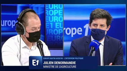 Pour Julien Denormandie, "Emmanuel Macron a une vision constructive de l'Europe"