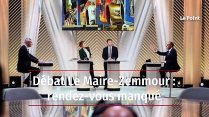 Débat Le Maire-Zemmour : rendez-vous manqué