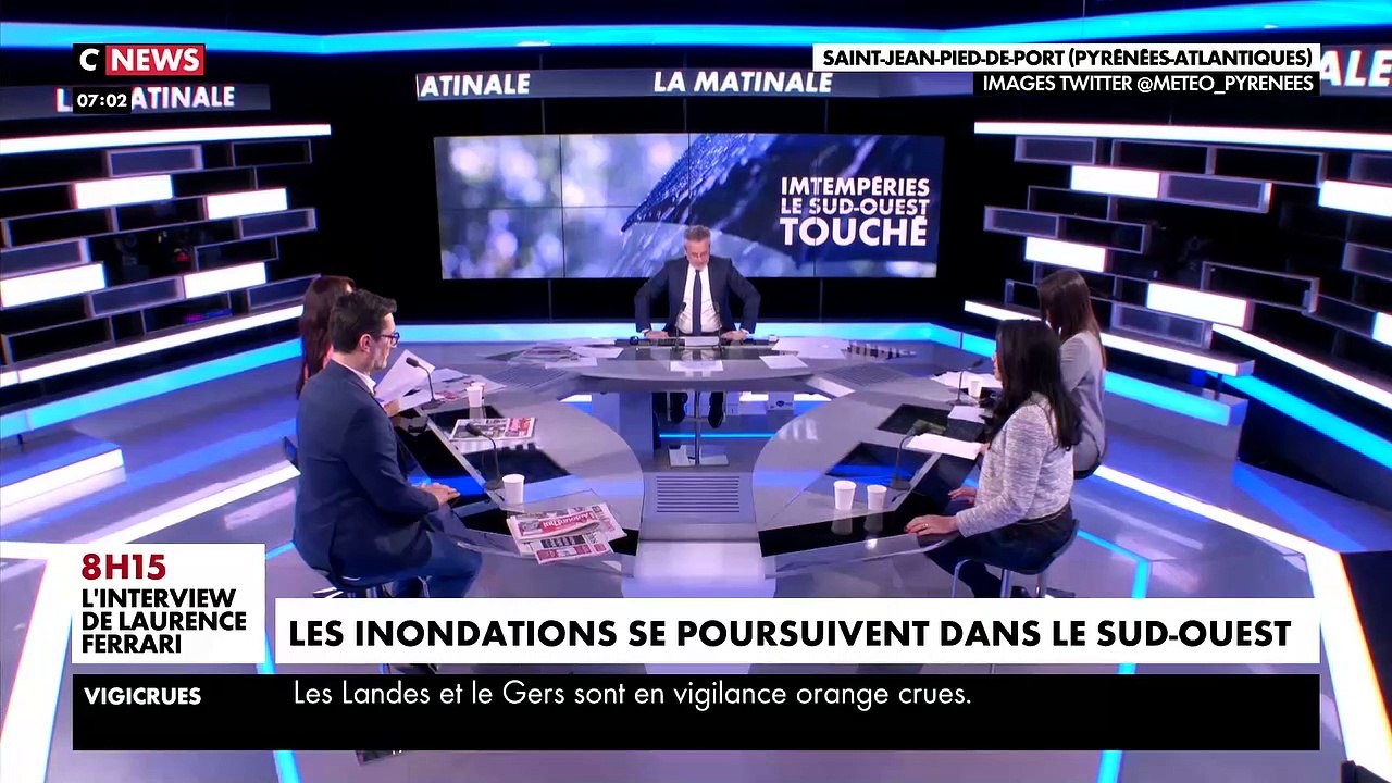 Alerte Météo - Onze départements sont placés en vigilance orange ce matin pour des risques de pluie-inondation, crues, neige-verglas ou avalanches