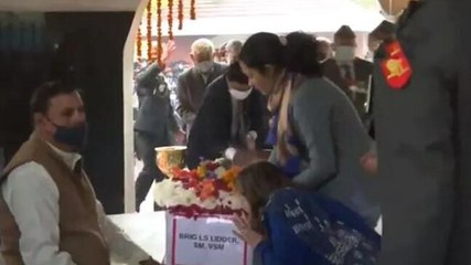 Watch: Brigadier LS Lidder's wife at Delhi's Brar Square