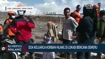 Istri dan Anak Doakan Suami Yang Belum Ditemukan, Diduga Jadi Korban Bencana Semeru