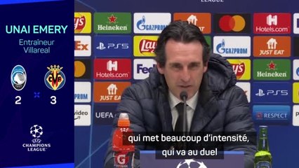 Groupe F - Emery : "Cette victoire renforce le projet du club"