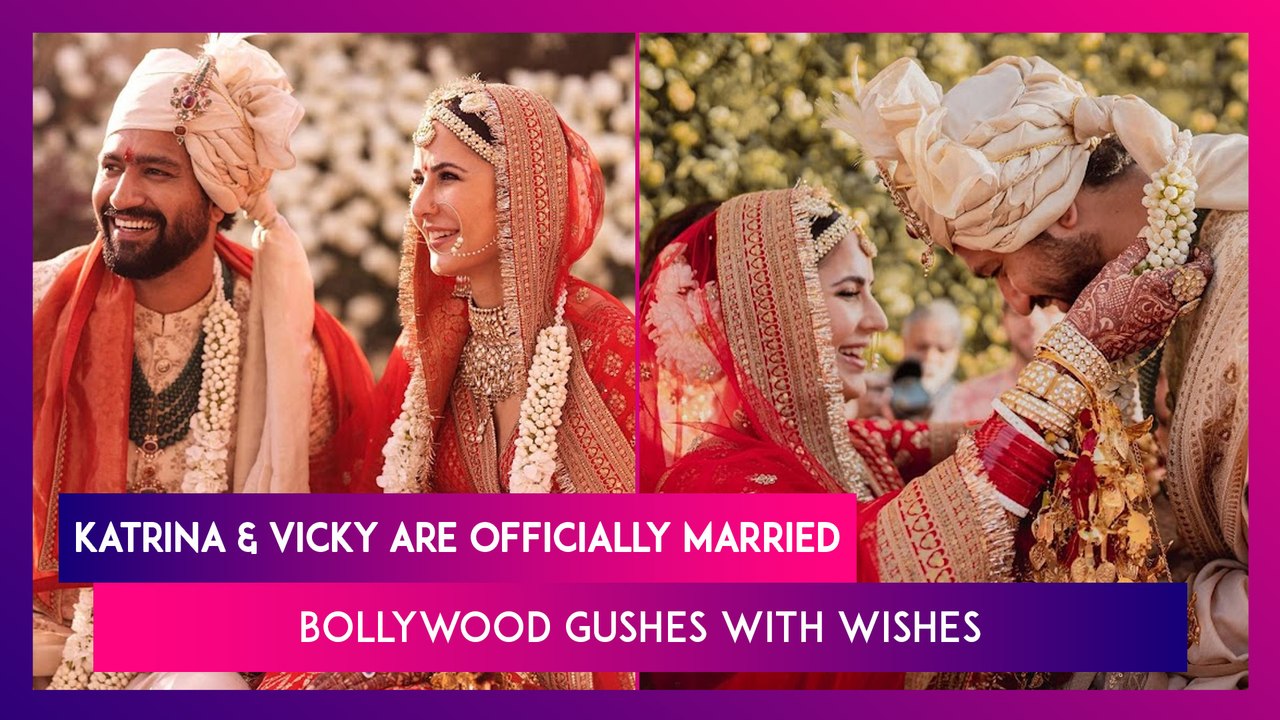 Katrina Kaif And Vicky Kaushal Are Officially Married, Bollywood Gushes With Wishes