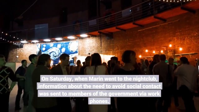 Finland Prime Minister Sanna Marin apologizes for going to the club