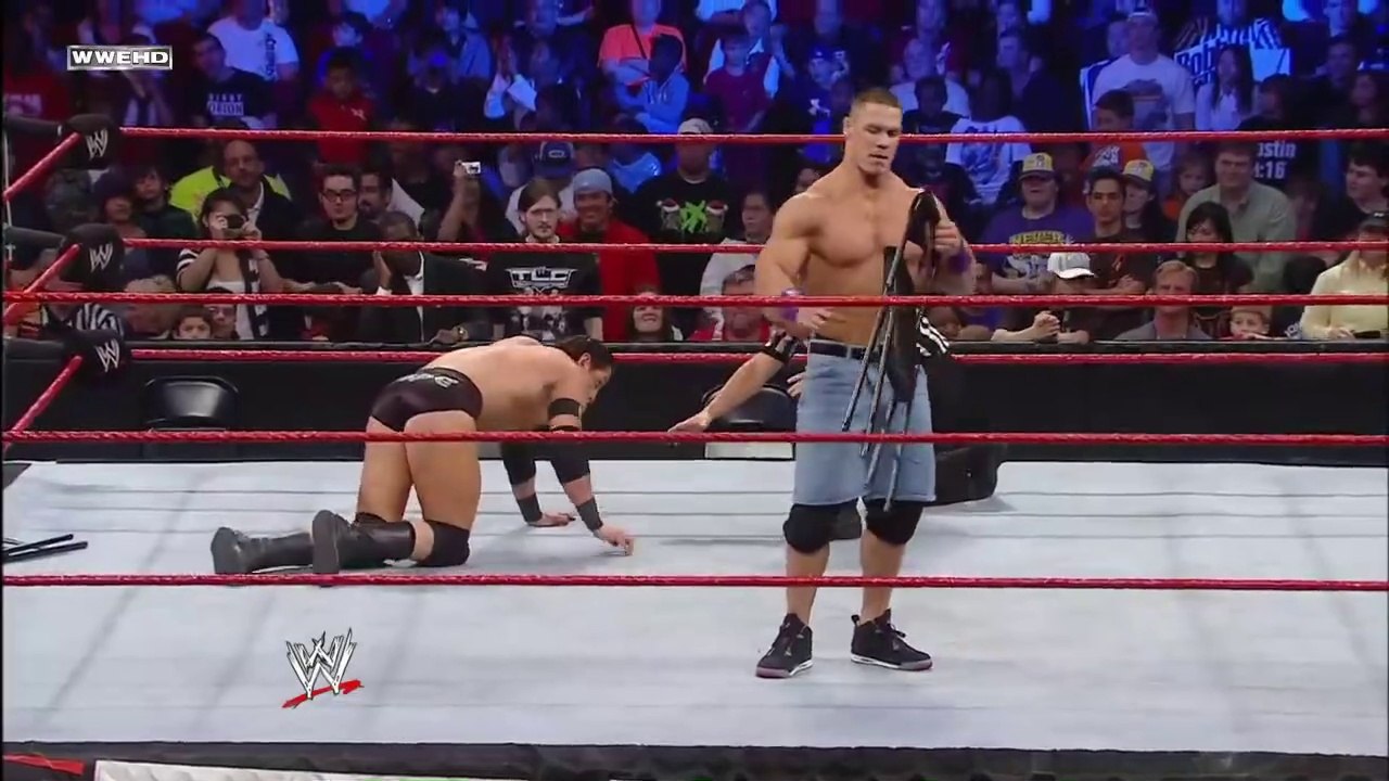 FULL MATCH - John Cena vs. Wade Barrett - Chairs Match: WWE TLC 2010