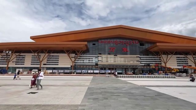 Laos China High Speed Train Arrives in Vientiane Laos By - Now in Lao