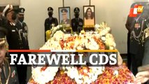 Tribute To CDS: Officials Pay Homage To Late General Bipin Rawat