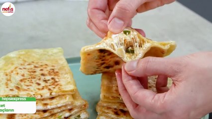 MAYASIZ EN KOLAY GÖZLEME ✅ Nefis İç Harcına Bayılacaksınız