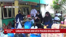 Puluhan Pelaku UMKM di Kediri Tak Ragu Sumbangkan Ribuan Produk Mereka untuk Korban Bencana Semeru