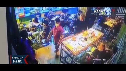 Detik-Detik Pengunjung Cafe Ditikam, Dua Pelaku Diamankan Polisi