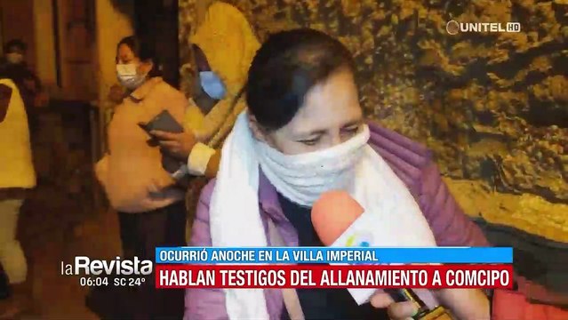 Testigos relatan cómo fue la intervención policial a Comcipo