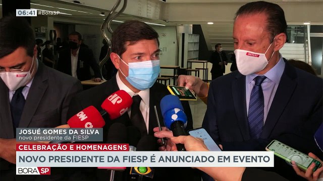 A federação das indústrias do estado de São Paulo vai ter mudança na presidência a partir do dia primeiro de janeiro. Quem vai assumir o comando da entidade é o empresário Josué Gomes da Silva.