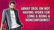 Abhay Deol On Keeping Away From Bollywood & His Next With Leonardo Di caprio | Velle