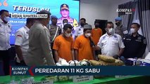 Satnarkoba Polrestabes Medan Sita 11 KG Sabu