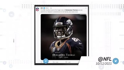 Video herunterladen: Socialeyesed - Demaryius Thomas passes away aged 33