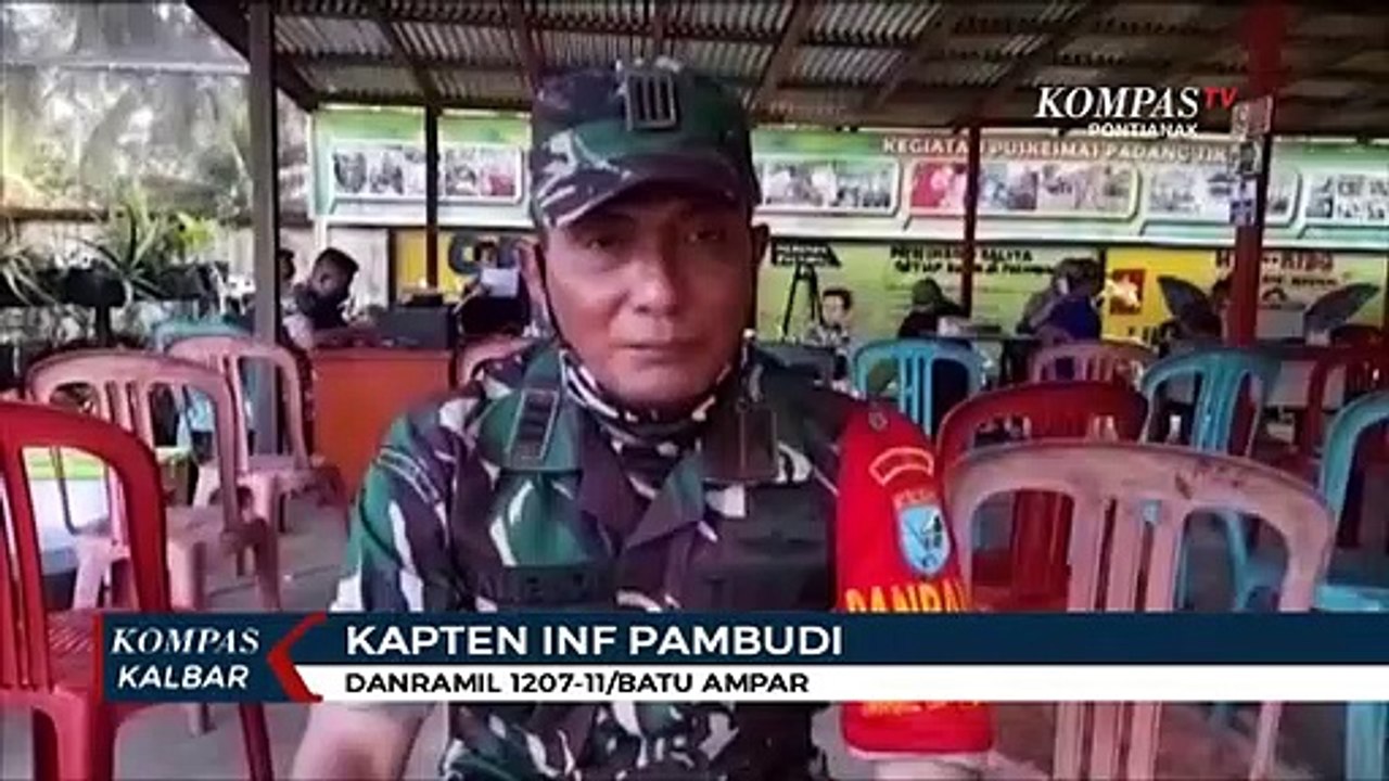 Vaksinasi Door to Door untuk Warga Batu Ampar Kubu Raya