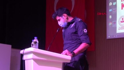 KUMLUCA'DA 'KASKINI TAK, DENGENİ KORU, HAYATTA KAL' PROJESİ