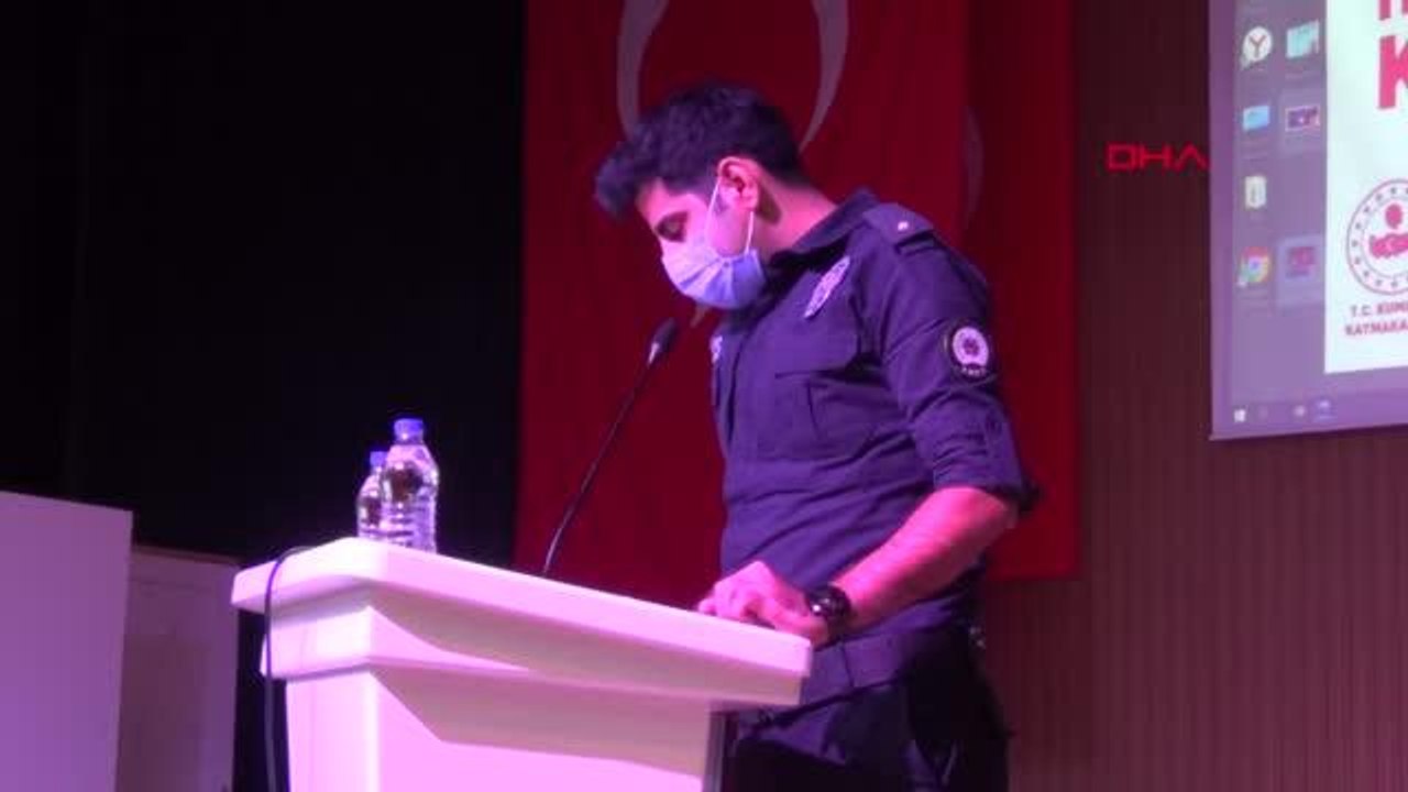 KUMLUCA'DA 'KASKINI TAK, DENGENİ KORU, HAYATTA KAL' PROJESİ