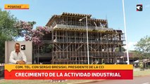 Crecimiento de la actividad industrial