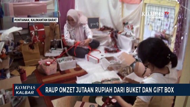 Berawal dari Tugas Kuliah, Bisnis Buket Giftme Pontianak Mampu Raup Jutaan Rupiah