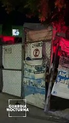 “Live“ Vehículo se incrustó en una cochera, en la colonia San Rafael