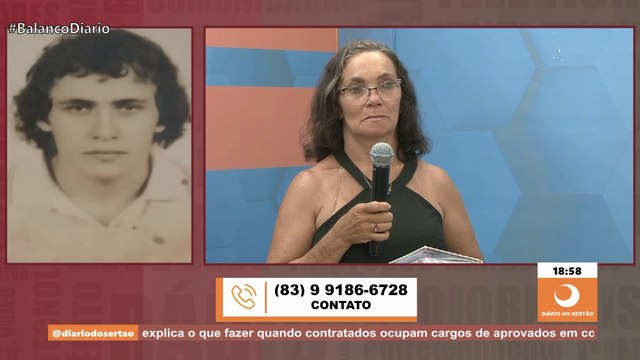 Família faz apelo para tentar encontrar parente após anos sem contato