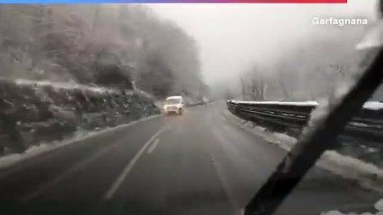 Neve in Garfagnana: meteo Toscana, ecco la situazione
