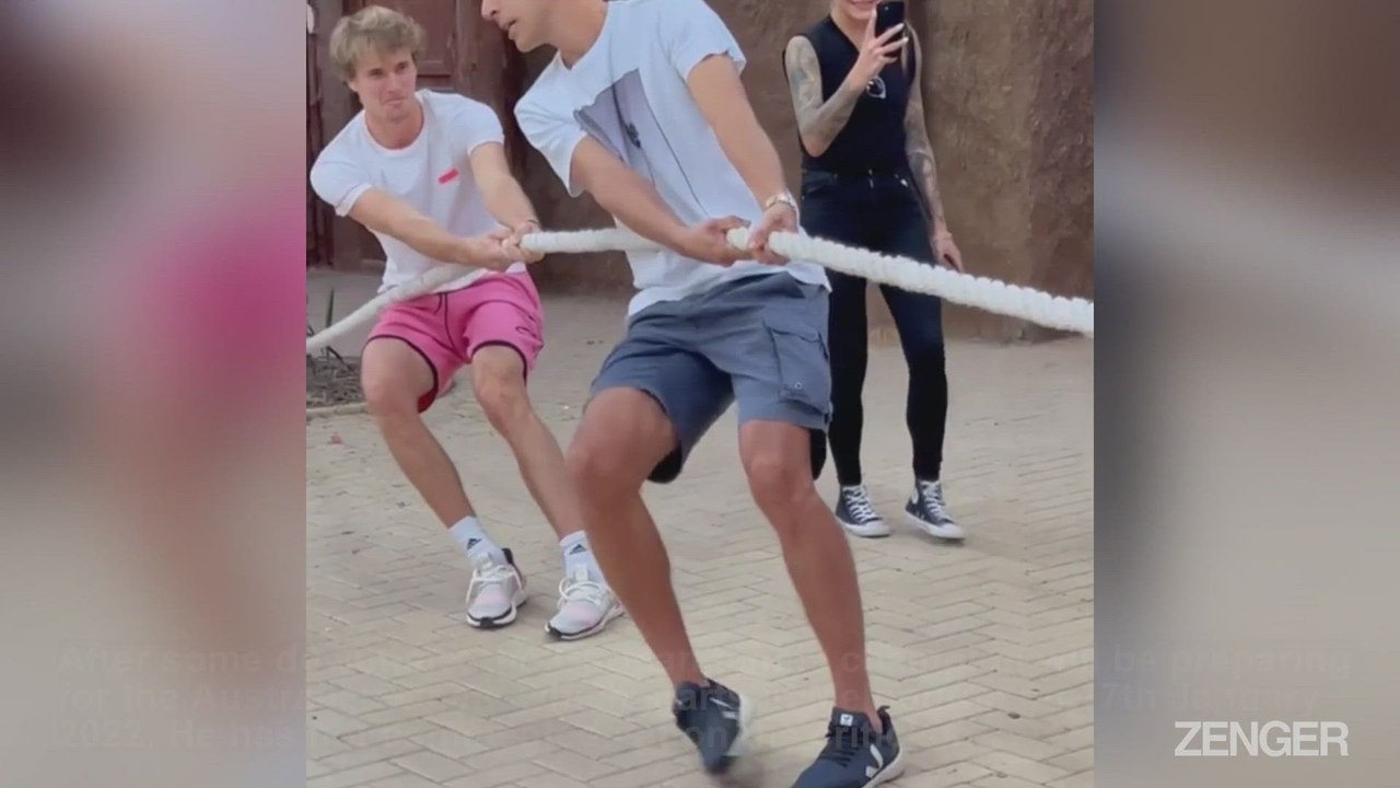 Fury Over Tennis Star's For Tug-Of-War Stunt With Lioness.mp4