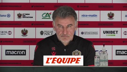 Galtier : «Libérer la parole» - Foot - L1 - Nice
