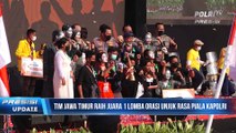 Juara Pertama Lomba Orasi Unjuk Rasa 2021 Piala Kapolri Diraih Tim Asal Jawa Timur