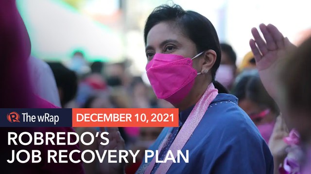 Robredo’s job recovery plan: Revive Filipino industries, unemployment insurance
