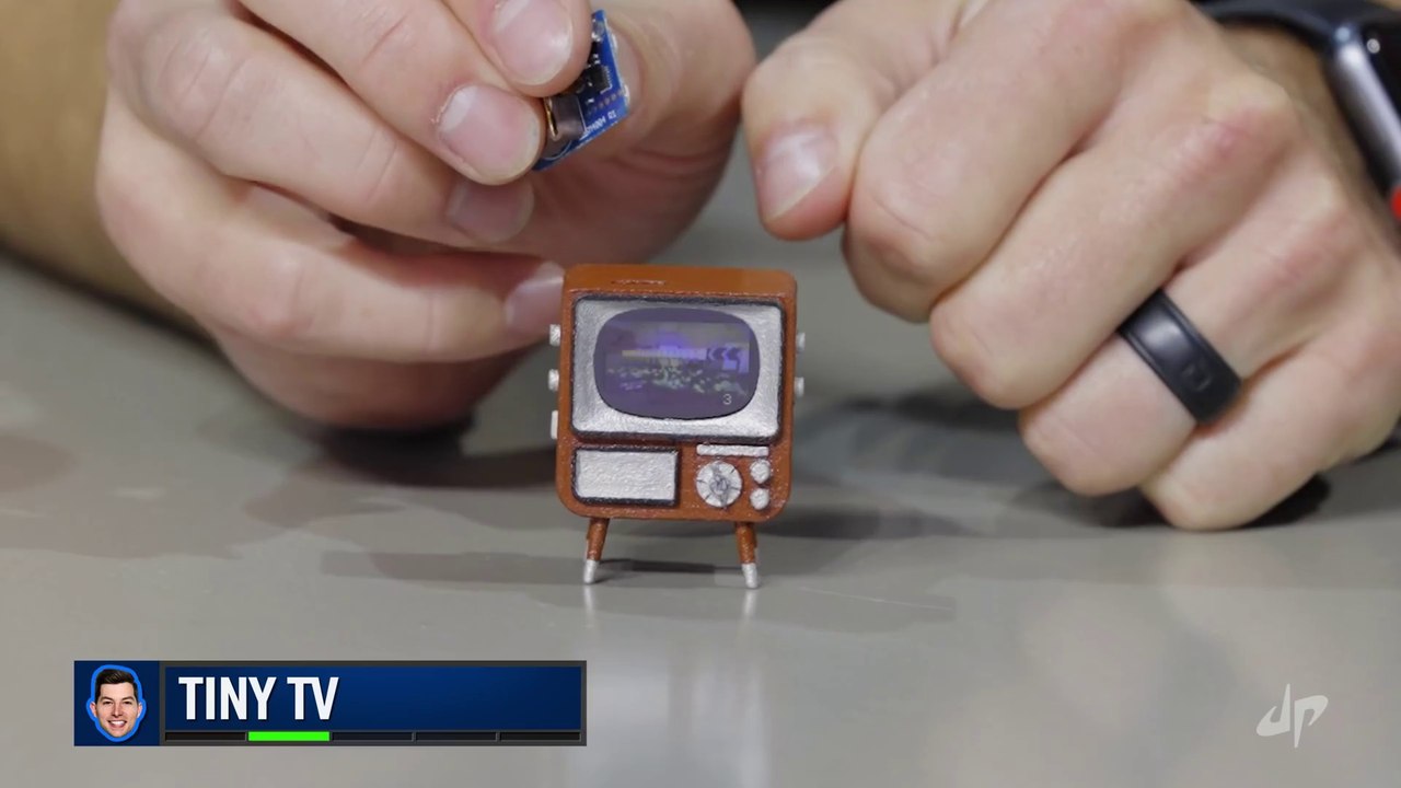 World's Smallest TV | OT 30 | Dude Perfect
