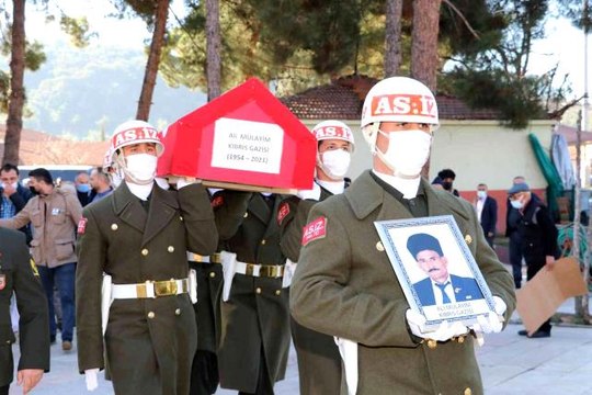 Amasyalı Kıbrıs gazisi Ali Mülayim son yolculuğuna uğurlandı