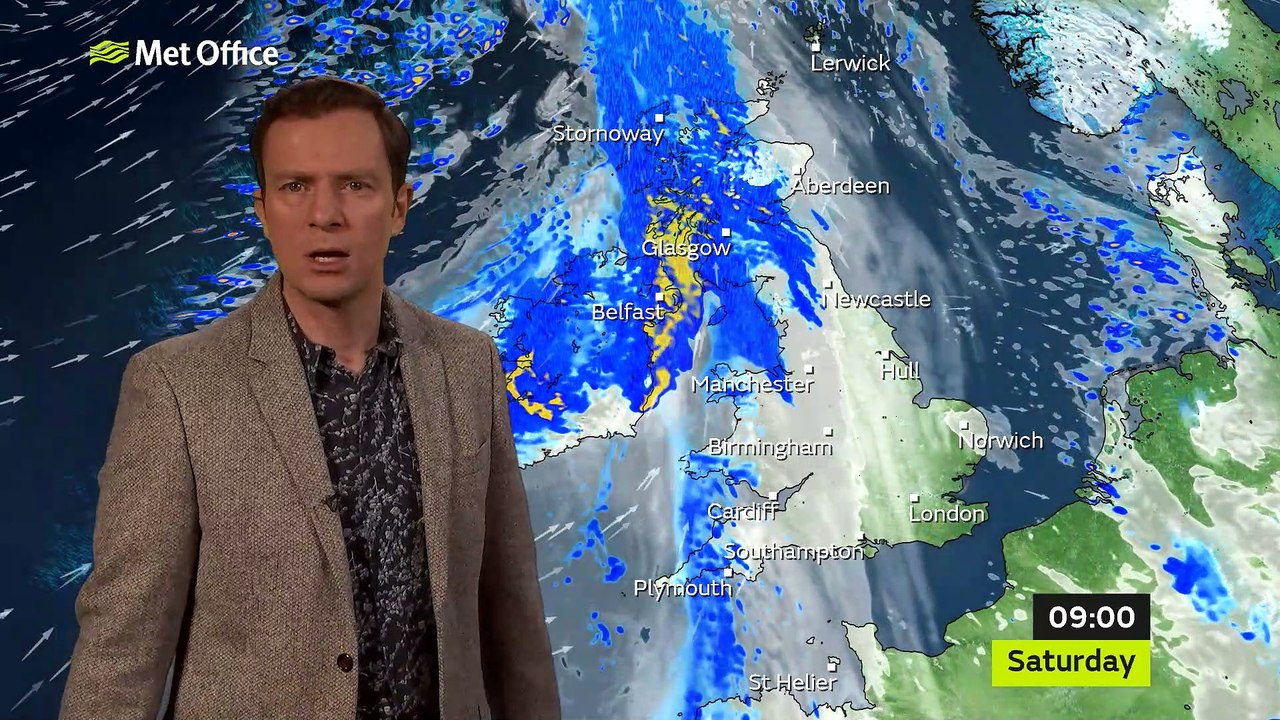 Met Office national weather forecast - Friday D...