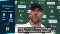 'I thought I'd never play another Test' - Malan