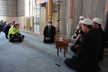 Beşiktaş'taki terör saldırısı şehitleri için mevlit okutuldu