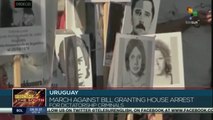 Uruguay: Social Movements march against Granting House Arrest’s Bill