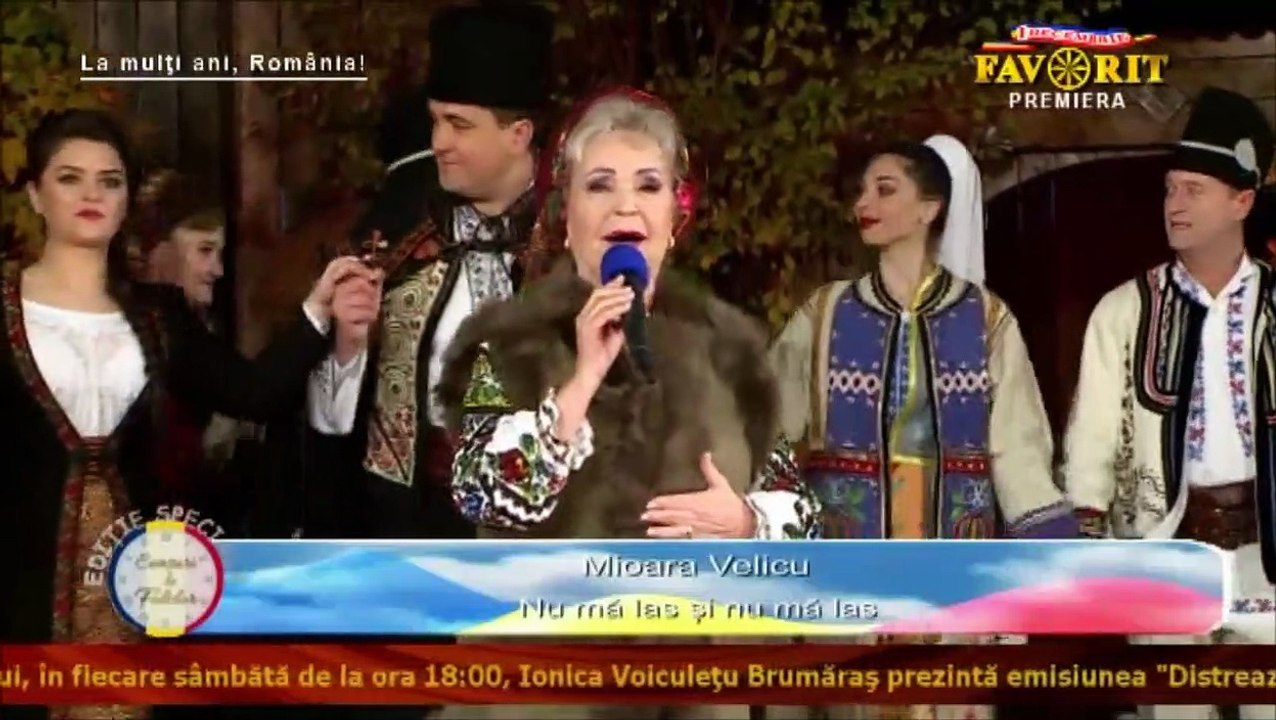 Mioara Velicu - Nu ma las si nu ma las (Ceasuri de folclor - Favorit TV - 01.12.2021)