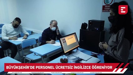 Büyükşehir'de personel ücretsiz İngilizce öğreniyor