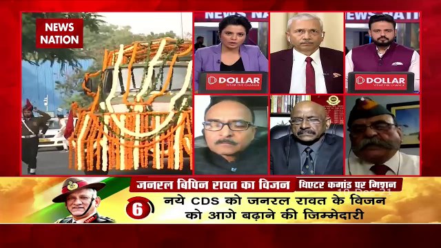 Desh Ki Bahas : Those 5 visions of CDS General Rawat...