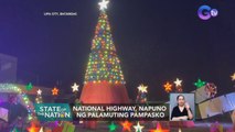 National Highway, napuno ng palamuting Pampasko | SONA