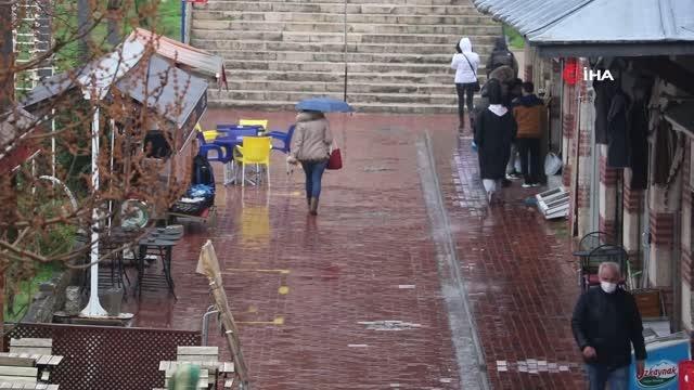 Edirne'de yağışlar etkisini gösterdi