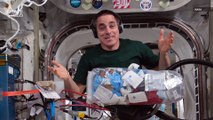 This NASA Astronaut Shows Everyone How He Does Chores on the ISS