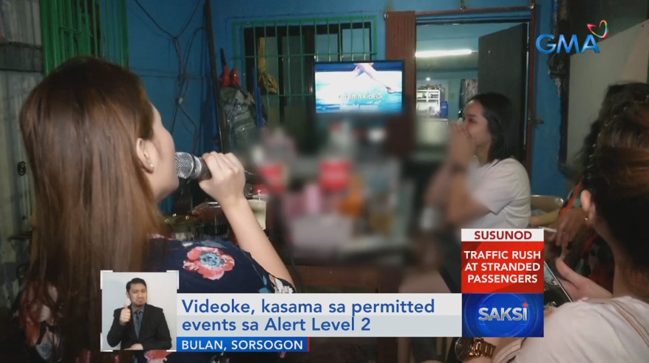 Videoke at street parties, kasama sa permitted events sa Alert Level 2 | Saksi