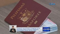 Passports na ni-release hanggang noong December 2020 at hindi pa nakukuha, kakanselahin simula January 2022 | Saksi