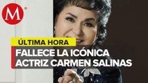 Murió Carmen Salinas a los 82 años