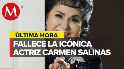Murió Carmen Salinas a los 82 años